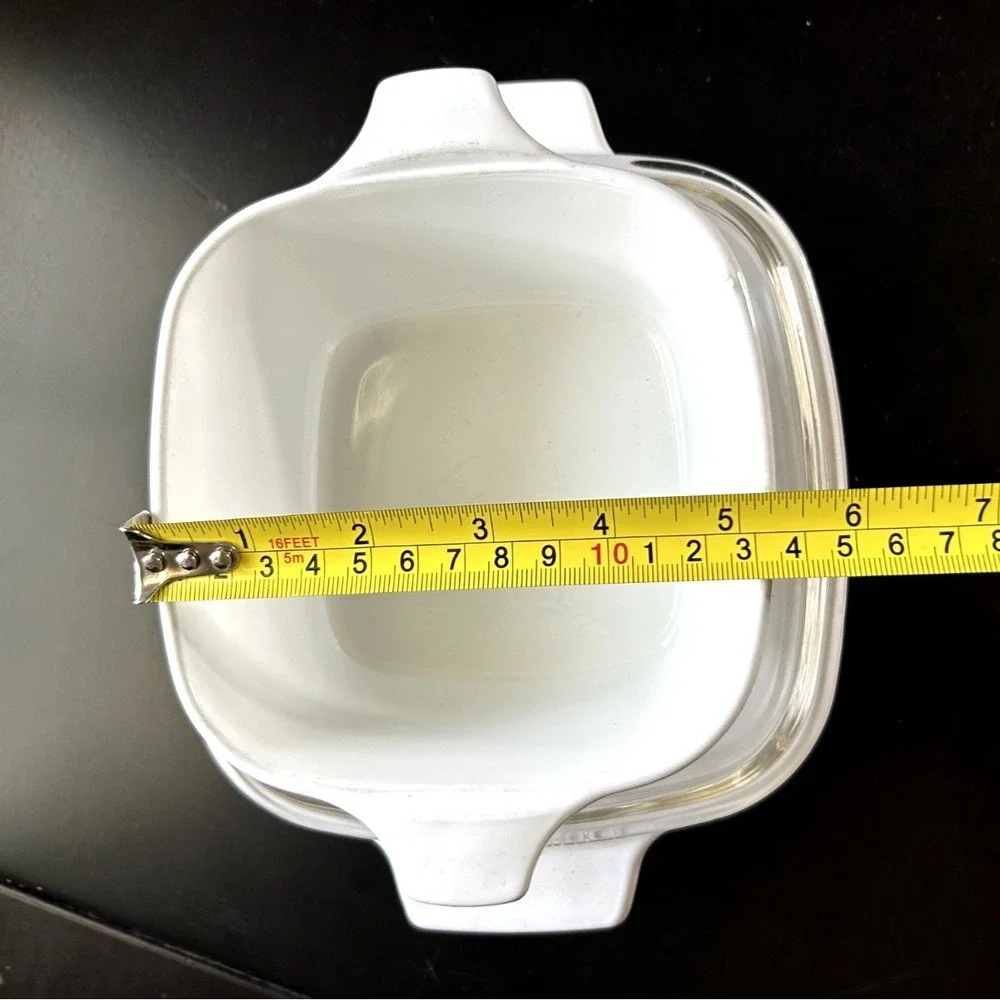 Lot 2 Corning Ware Spice of Life Casseroles A-1-B A-2 Large Lid Included